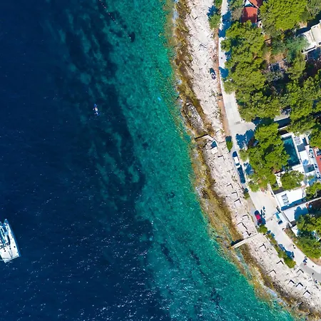 Villa Pakleni View Villa: Seafront Splendor With Infinity Pool Hvar Town