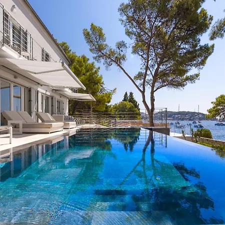 Pakleni View Villa: Seafront Splendor With Infinity Pool * Hvar Town