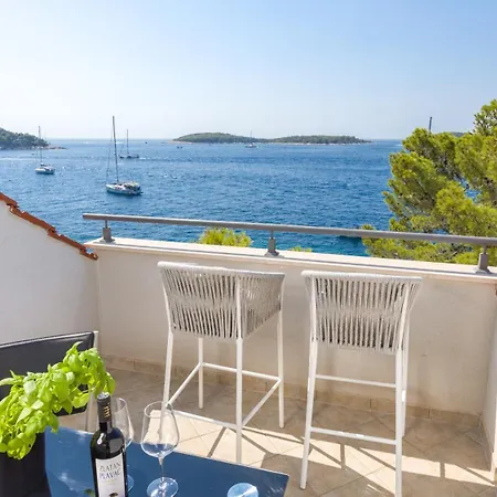 Pakleni View Villa: Seafront Splendor With Infinity Pool Hvar Town