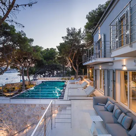Villa Pakleni View Villa: Seafront Splendor With Infinity Pool Hvar Town
