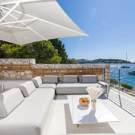 Villa Magnificent Seafront 10 Bedrooms Pakleni View Private Infinity Pool Amazing Sea Views Hvar Town